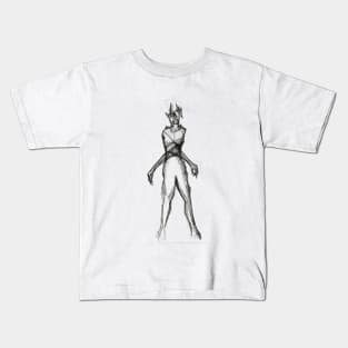 Raging - Illustration Art Kids T-Shirt